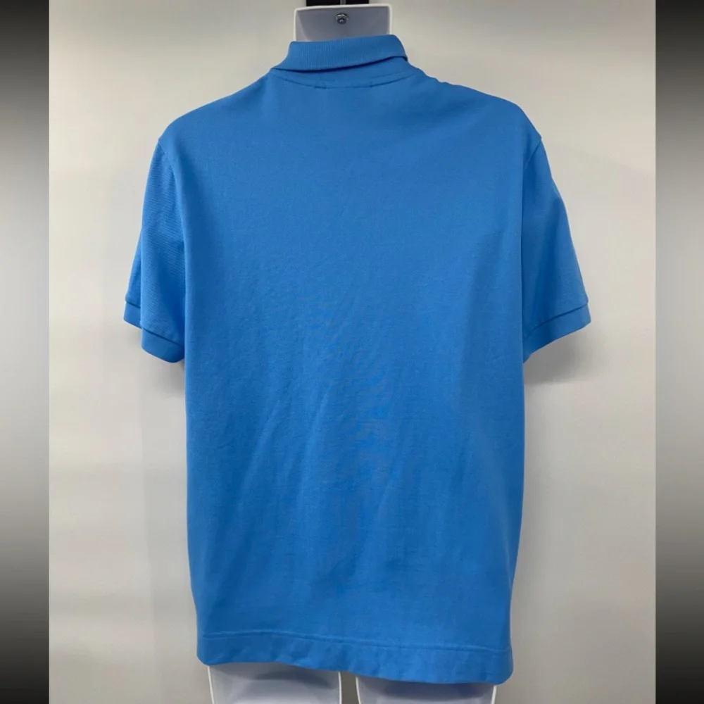 NEW Lacoste Men Regular Fit Contrast Lettering Petit‎ Pique Polo Argentine Large